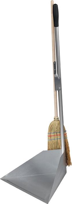 Standmüllschaufel Compakt mit Besen FLORA
