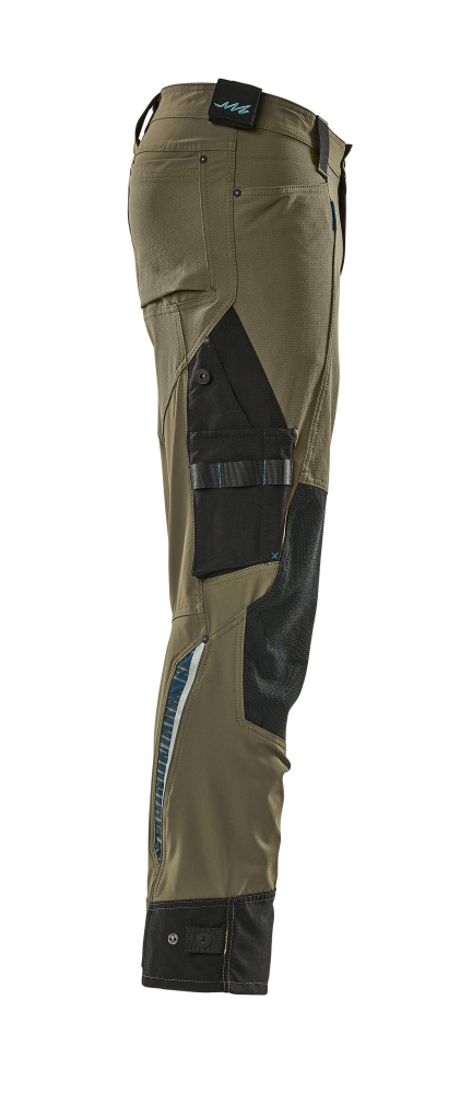 Hose mit Knietaschen ADVANCED Moosgrün 76C42