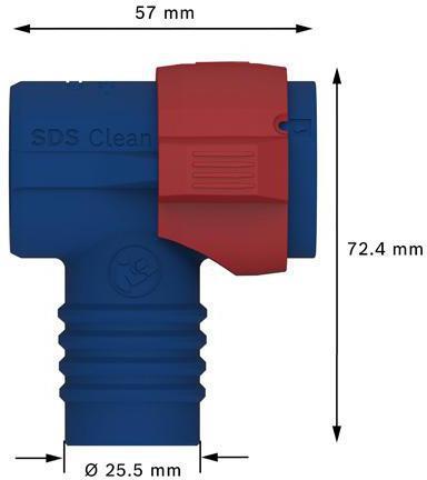 Hammerbohrer-Anschluss EXPERT SDS Clean plus SystemzubehörL.BOSCH