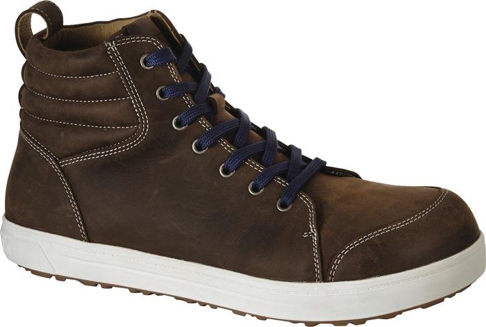 Sicherheitsstiefel QS700 EN ISO 20345:2011 braun 40 wasserabweisendes, geöltes Nubukleder