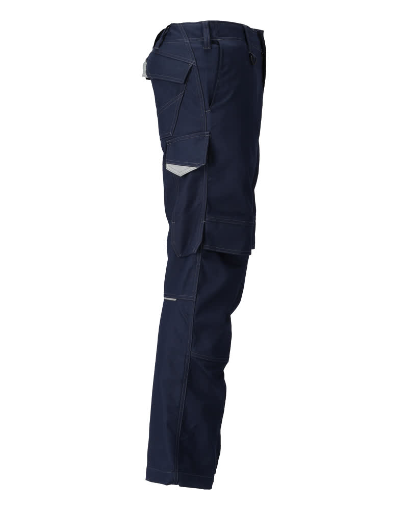 Hose mit Knietaschen MULTISAFE Schwarzblau 76C46