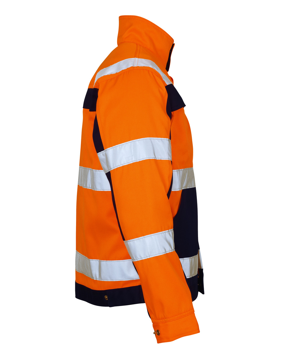 Jacke SAFE COMPETE Hi-vis Orange/Marine L