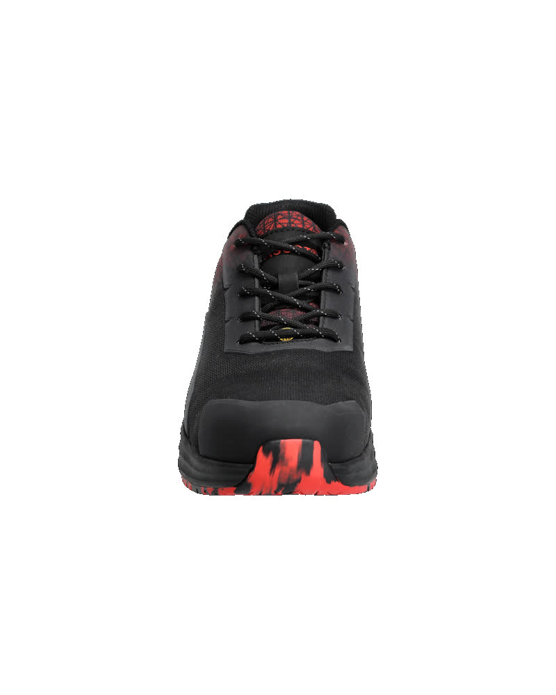 Sicherheitsschuhe FOOTWEAR ACCELERATE Schwarz/Verkehrsrot 0836