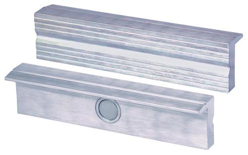 Schraubstockschutzbacke TYPN f.Backen-B.100mm Rillenprofil Alu.1Paar/VE HEUER
