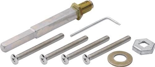Bef-set.10mm 36-46mm Edelstahloptik 12118266 HOPPE