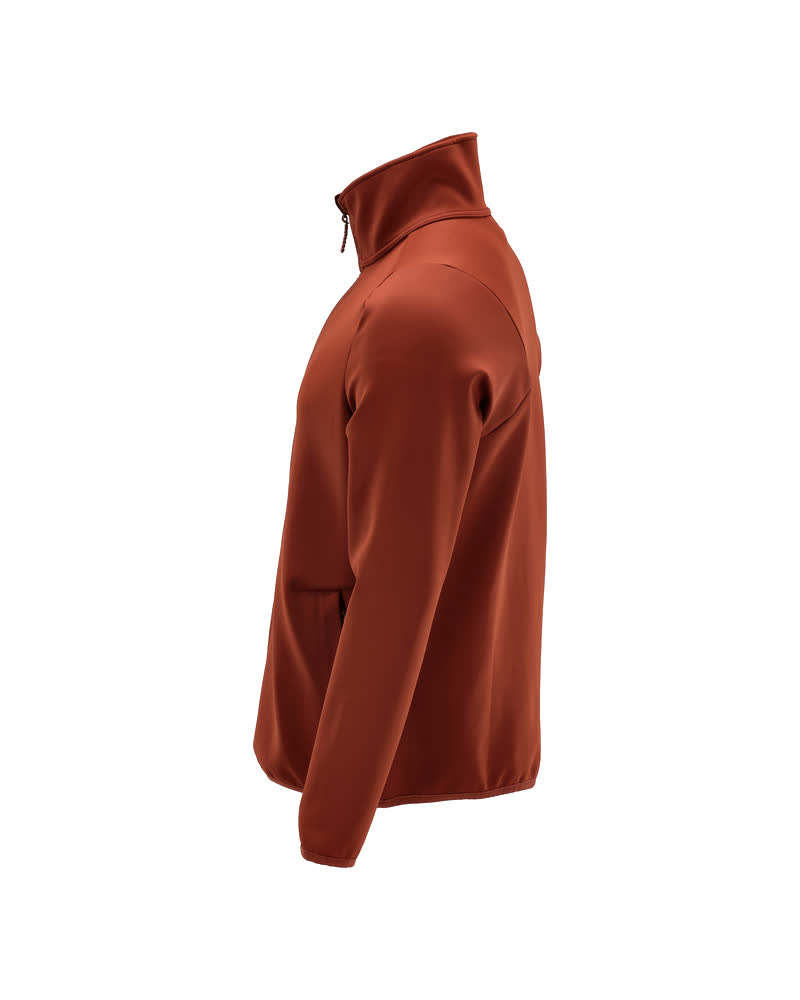 Fleecejacke CUSTOMIZED Herbstrot S