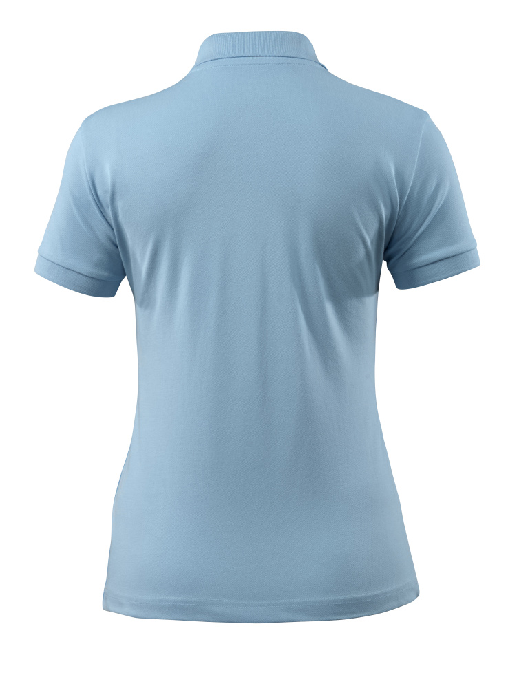 Damen-Passform Polo-Shirt CROSSOVER Hellblau L
