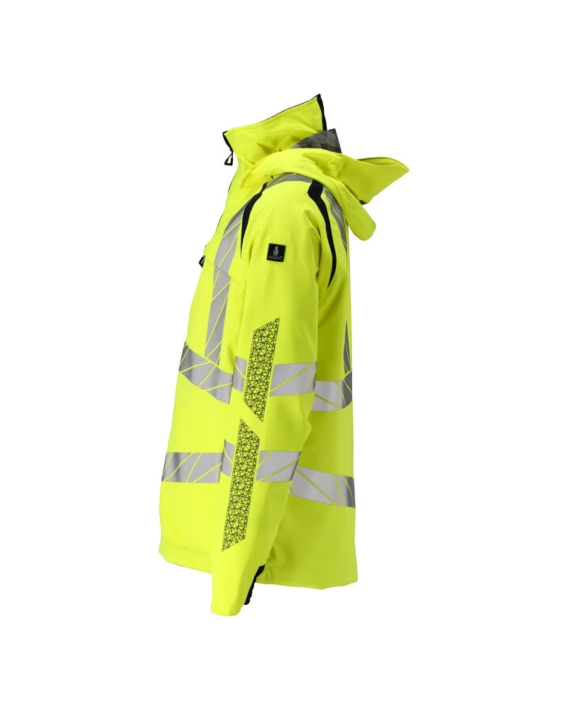 Hardshelljacke ACCELERATE SAFE Hi-vis Gelb/Schwarzblau S