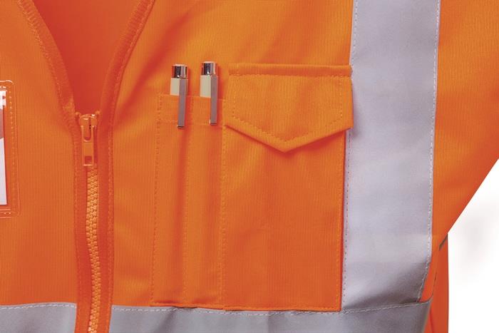 Warnweste EN ISO 20471 Kl.2/EN ISO 13688 orange XL