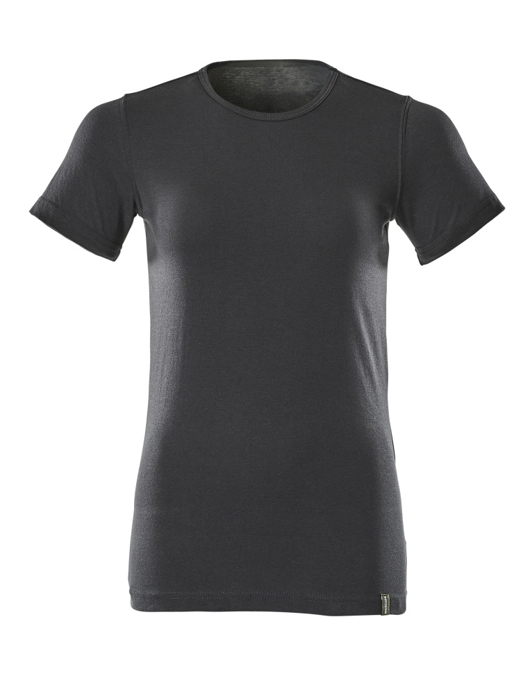 Damen-Passform T-Shirt CROSSOVER Schwarzblau S  ONE