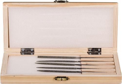 Diamantnadelfeilensatz L.140mm 5-tlg.D 126 TECWERK