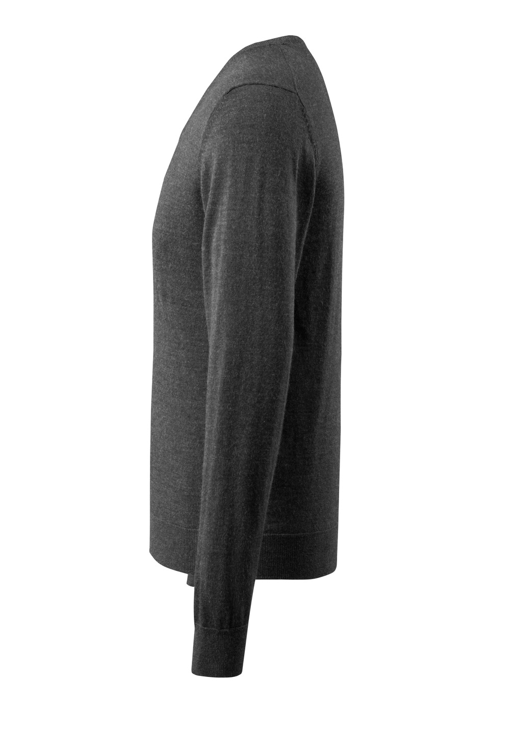 Strickpullover FRONTLINE Dunkelanthrazit/Hellgrau-meliert 3XL