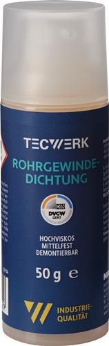 Rohrgewindedichtung mf.hv.gelb 50g Pumpdosierer TECWERK