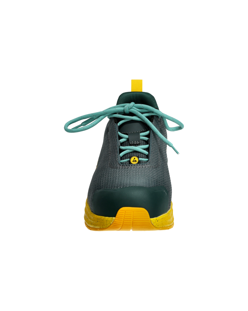 Sicherheitsschuhe FOOTWEAR CUSTOMIZED Waldgrün/Sonnengelb 1039