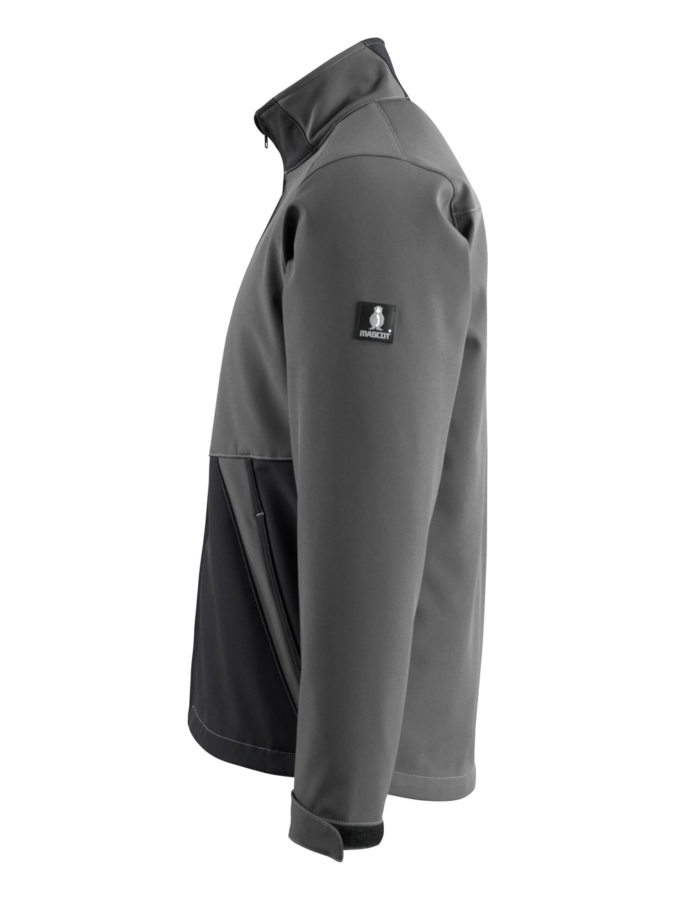 Softshell Jacke LIGHT Dunkelanthrazit/Schwarz 2XL