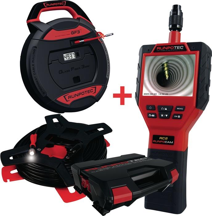 Rohrkamera RUNPOCAM RC2 Kabellänge 30 m GF3 RUNPOTEC