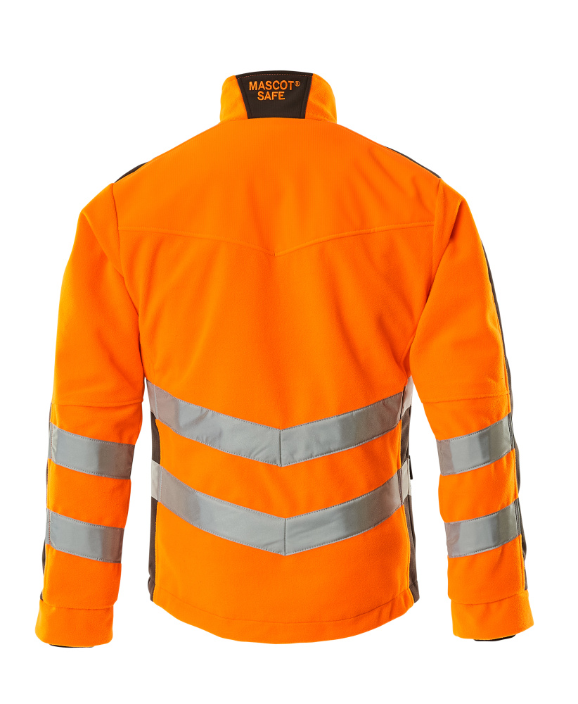 Fleecejacke SAFE SUPREME Hi-vis Orange/Dunkelanthrazit XL