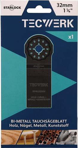 Tauchsägeblätter B.32mm Eintauch-T.40mm 1 St.Starlock TECWERK