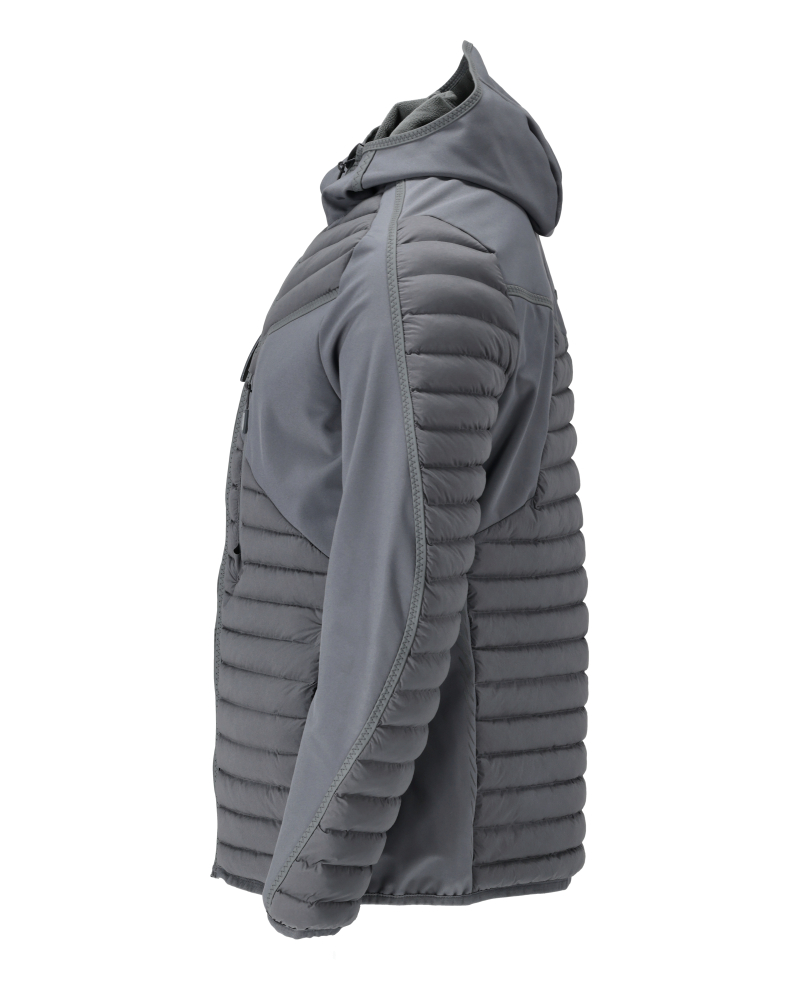 Thermojacke mit Kapuze CUSTOMIZED Anthrazitgrau L