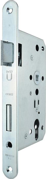 Feuerschutztürschloss Stahl verzinkt verzinkt Stahl DIN links