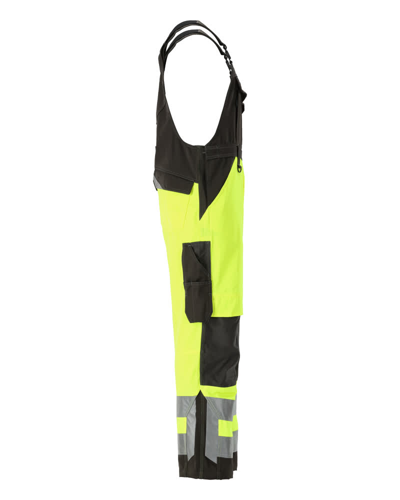 Latzhose mit Knietaschen SAFE SUPREME Hi-vis Gelb/Dunkelanthrazit 82C52