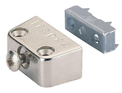 Korpusverbinder TZ 4 Zinkdruckg.vern.Unterteil m.Zacken HETTICH