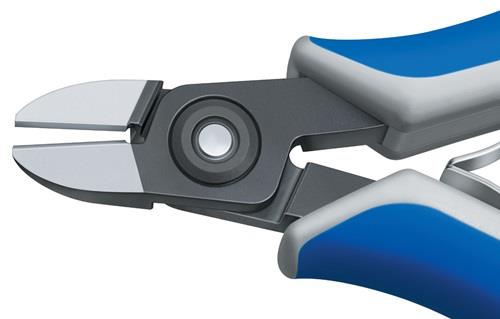 Präzisions-Elektronik-Seitenschn.L.120mm Form 0 Facette ja,sehr kl.pol.KNIPEX