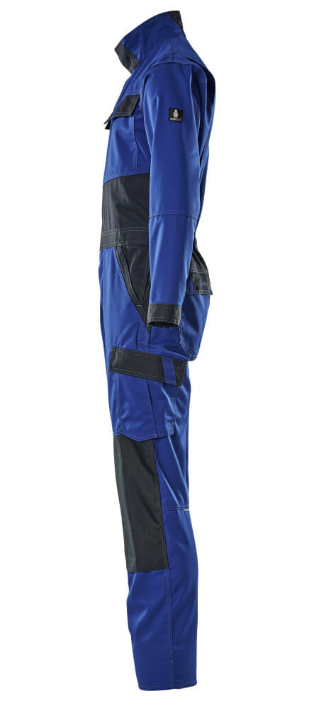 Overall mit Knietaschen LIGHT Kornblau/Schwarzblau S