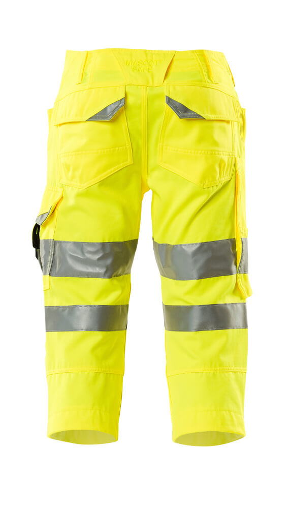 Dreiviertel-Hose mit Knietaschen SAFE SUPREME Hi-vis Gelb C44