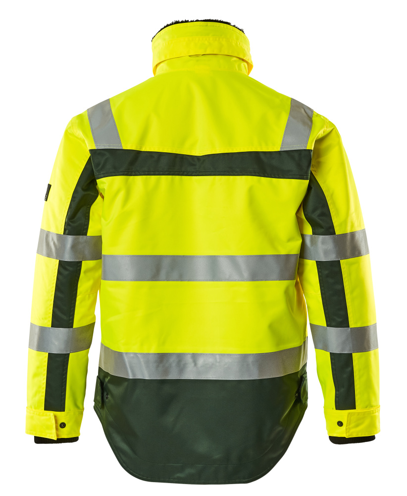 Winterjacke SAFE COMPETE Hi-vis Gelb/Grün 2XL