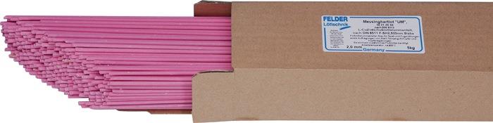 Messinghartlot UM L Cu Zn 40 flussmittelummantelt 5 St. 2 mm