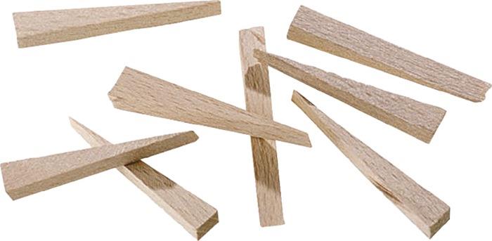 Buchenholzkeile 5 x 7 x 54 mm 250St./Btl. HUFA