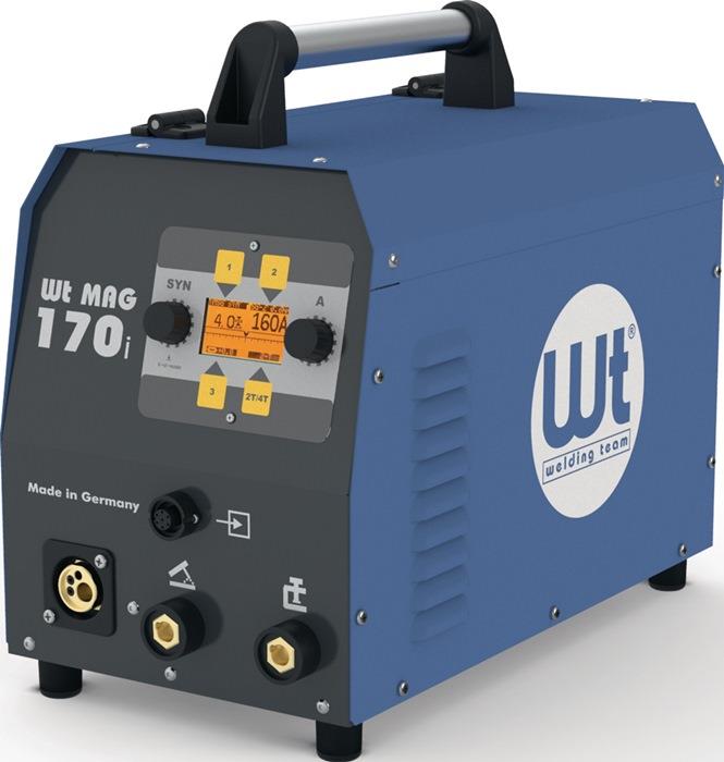 MIG/MAG-Schweißanlage WT-MAG 170i ohne Zubehör 25-170 A gasgekühlt WELDING TEAM