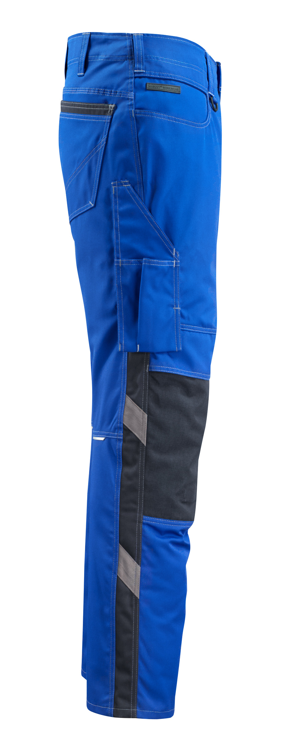 Hose mit Knietaschen UNIQUE Kornblau/Schwarzblau 82C48