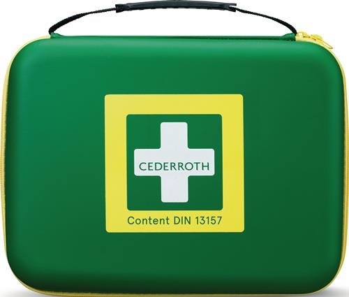 Erste-Hilfe-Tasche B310xH247xT80ca.mm grün CEDERROTH