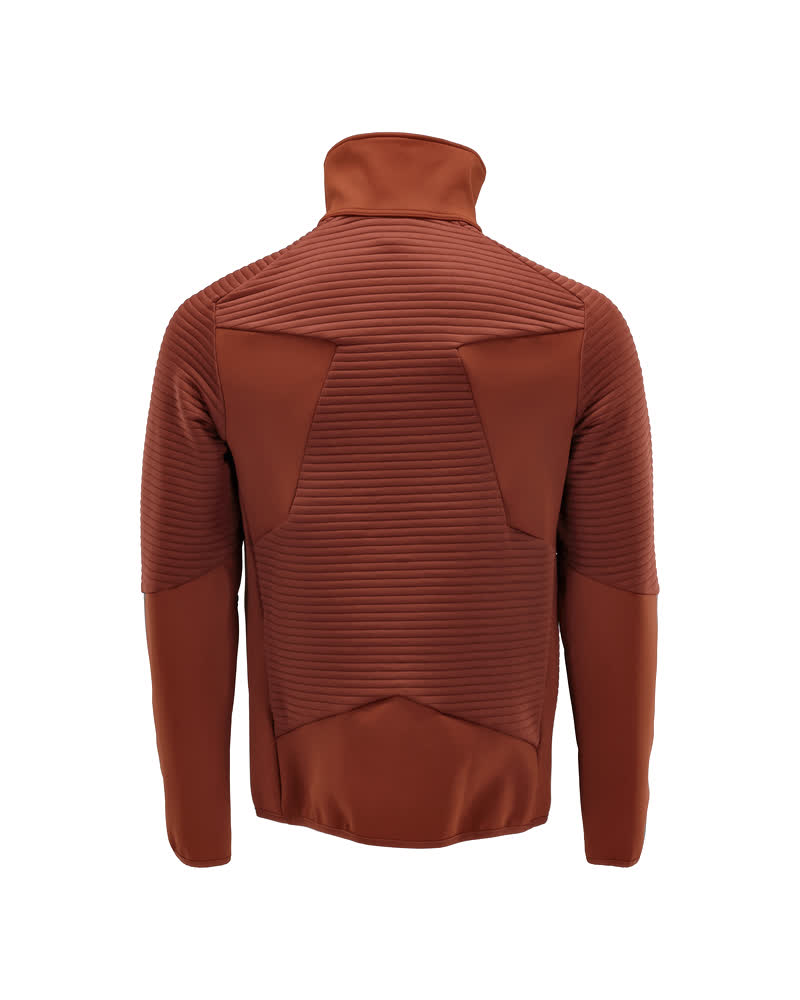 Fleecejacke CUSTOMIZED Herbstrot XS