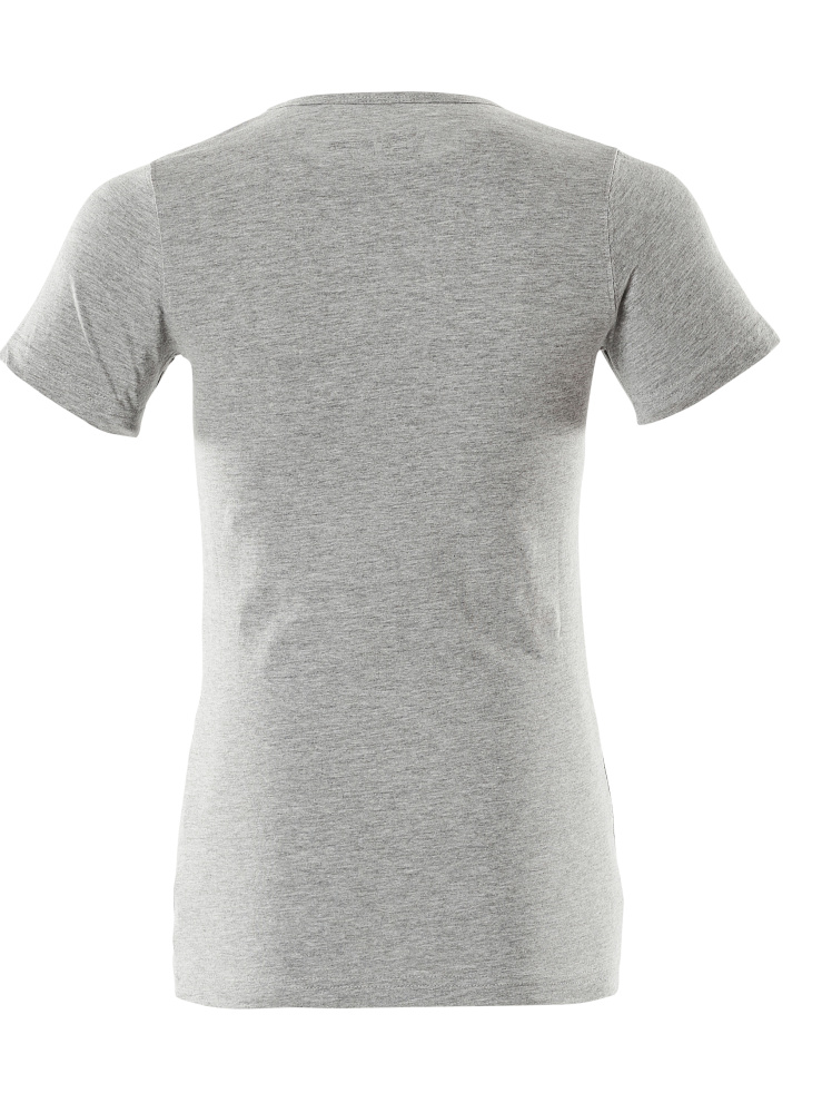Damen-Passform T-Shirt CROSSOVER Grau-meliert L  ONE