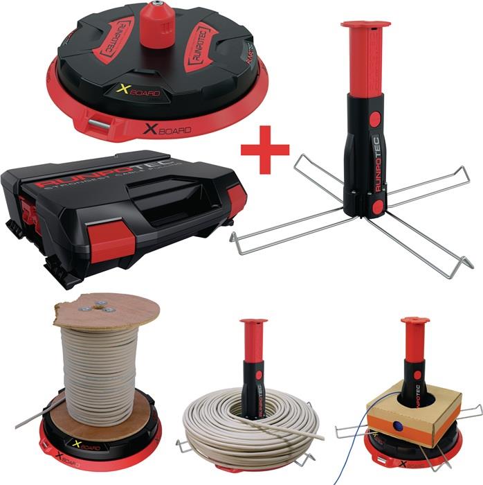 Kabelabroller Tragfähigkeit 300 kg 300 mm