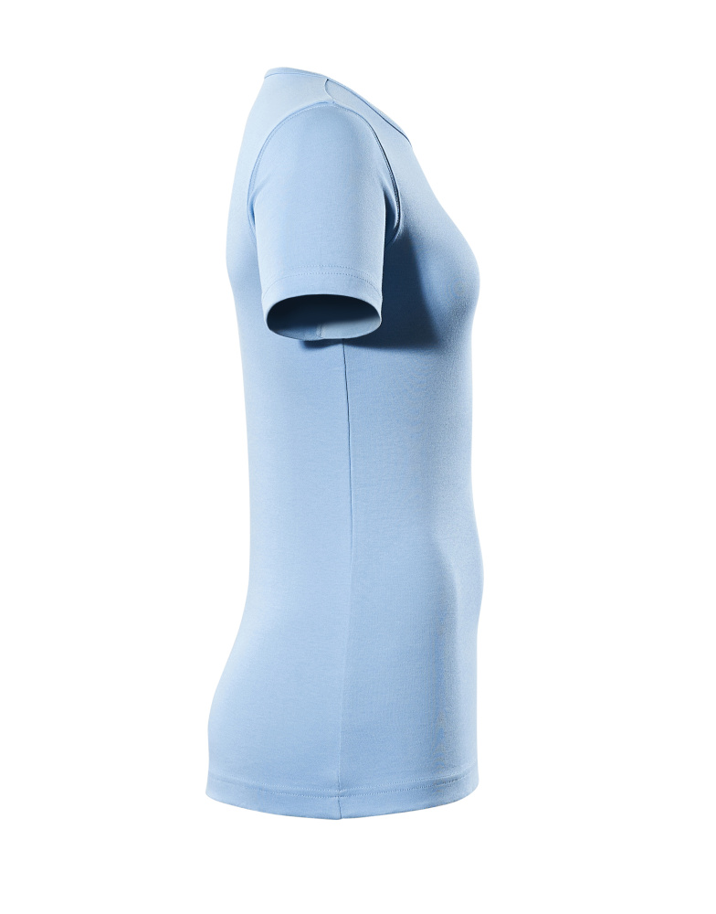 Damen-Passform T-Shirt CROSSOVER Hellblau XS