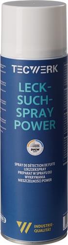 Lecksuchspray Power farblos DVGW 400ml Spraydose TECWERK