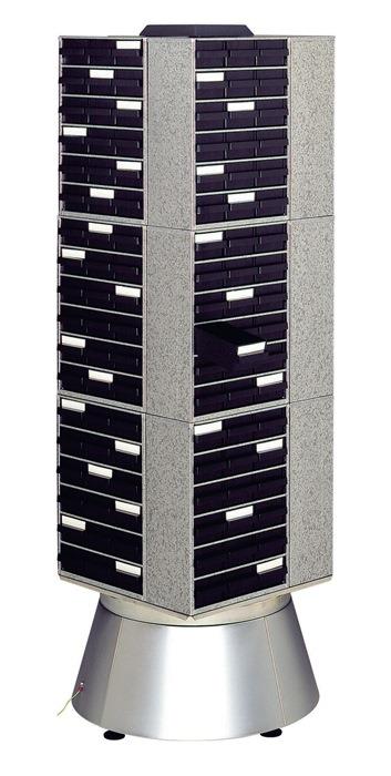 Drehturm B680xT680xH1600mm f.Magazine Serie 900 (leer) galv. RAACO