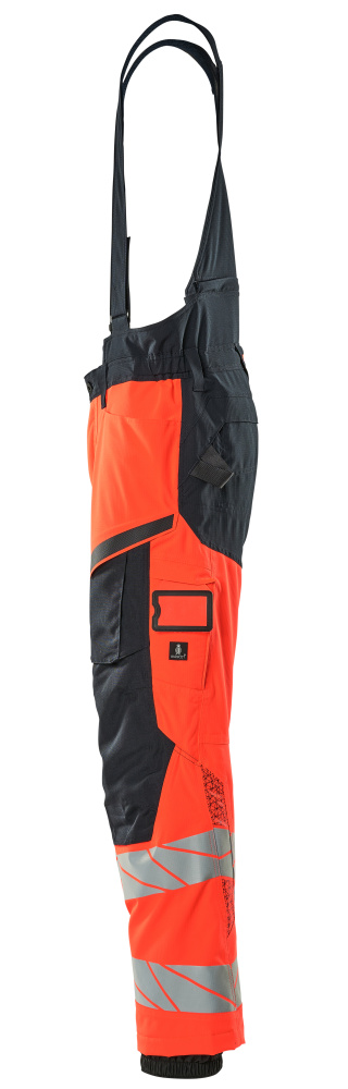 Winterhose ACCELERATE SAFE Hi-vis Rot/Schwarzblau XL