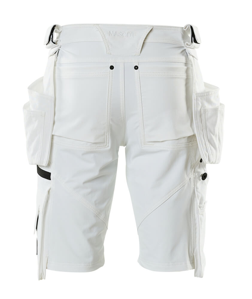 Shorts mit Hängetaschen ADVANCED Weiß C51