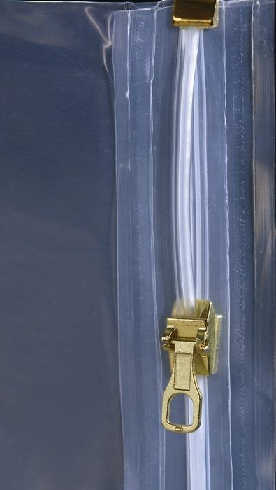 Planschutztasche Gleitverschluss 2 seitig transparent 1050 x 1350 mm