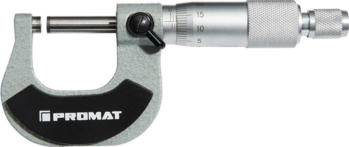 Bügelmessschraube DIN 863/1 Spindel Ø 6,5 mm 25-50 mm