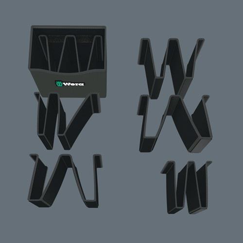 Köcher Wera 2go 4 B165xT105xH165mm leer Textil WERA