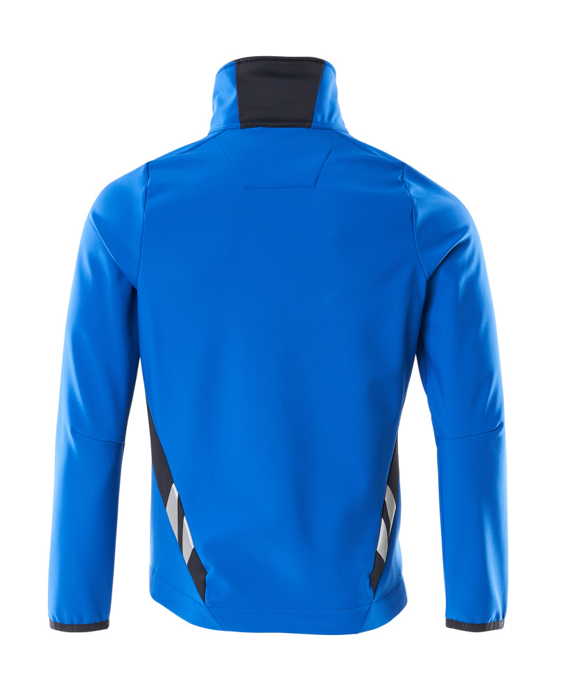 Softshelljacke ACCELERATE Azurblau/Schwarzblau L