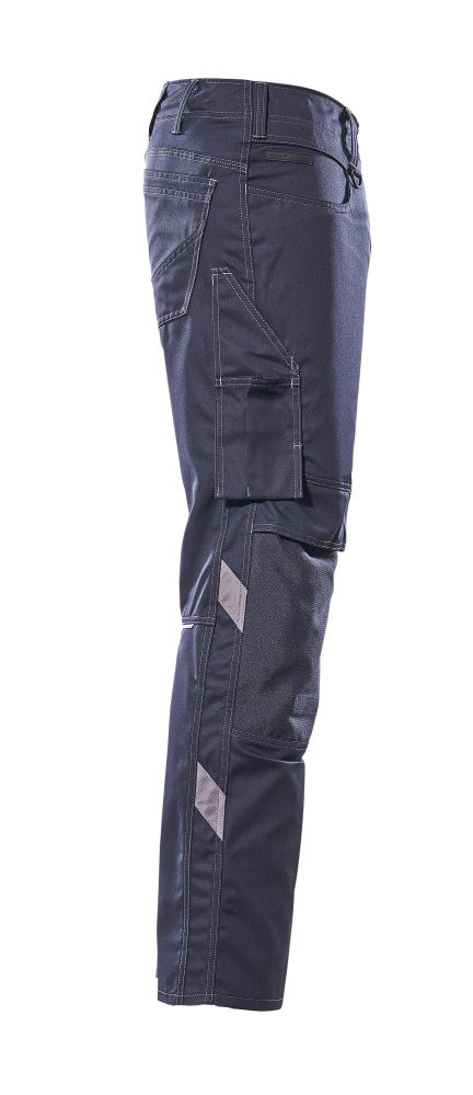 Hose mit Knietaschen UNIQUE Schwarzblau 76C46
