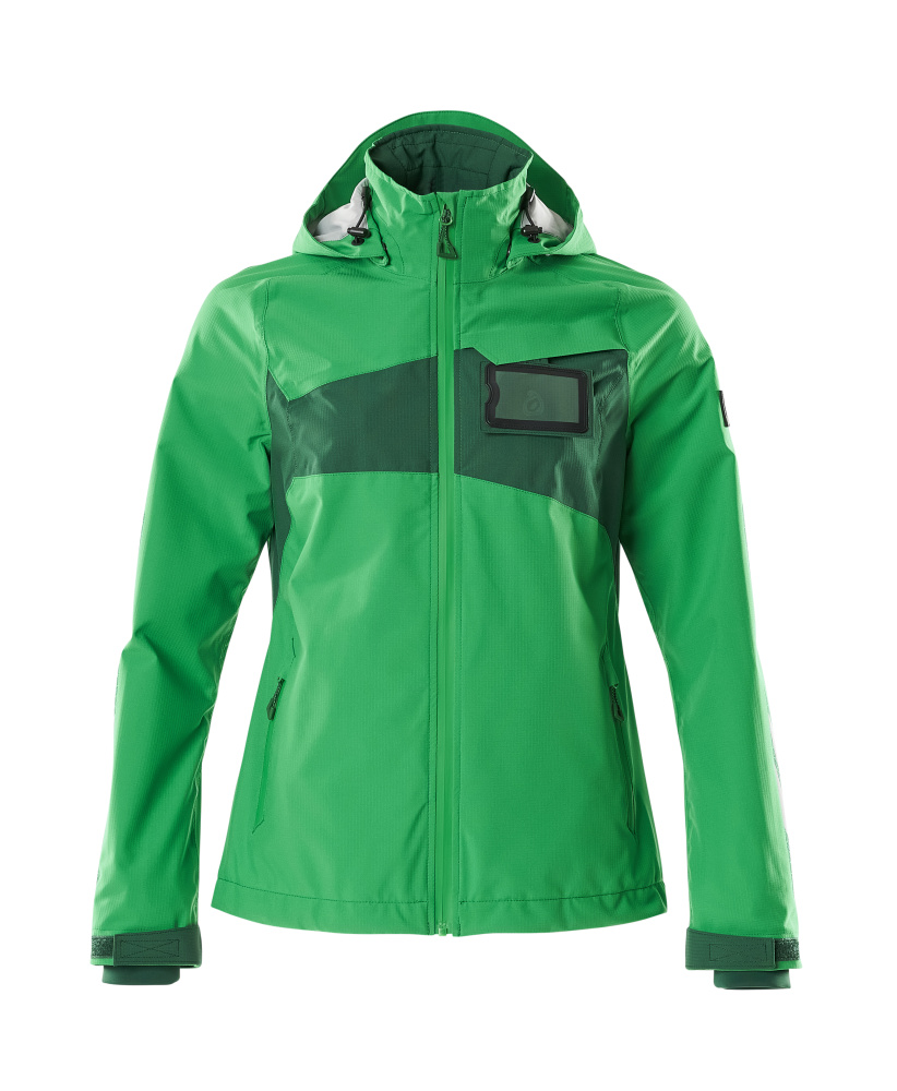 Damen-Passform Hardshelljacke ACCELERATE Grasgrün/Grün 3XL