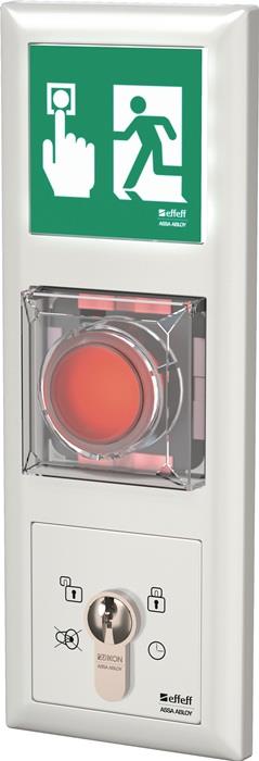 Fluchtwegsteuerung 1384 UP Steuerung integriert -5 bis +40 °C reinweiß ASSA ABLOY